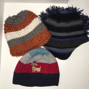 Winter Beanies Set of Three